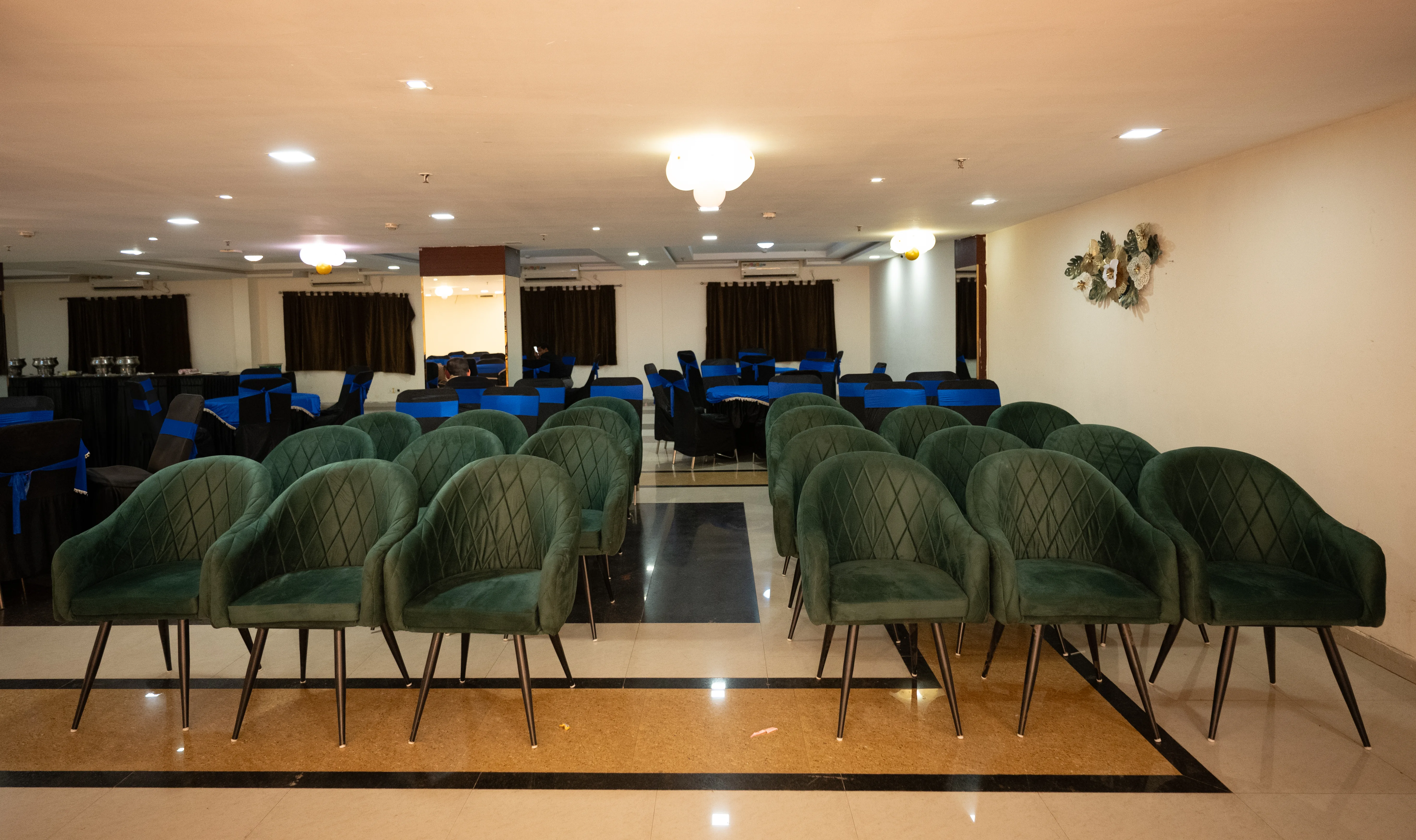 Conference seating for corporate meetings
